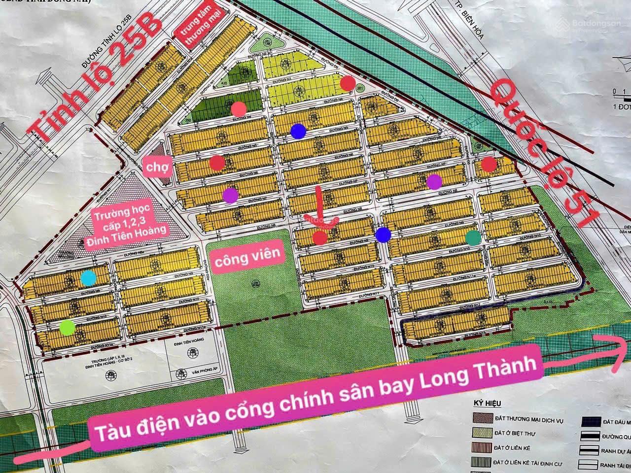 Đất nền KDC An Thuận Long Thành 93m² giá chỉ 2.6 tỷ - Đầu tư sinh lời ngay!