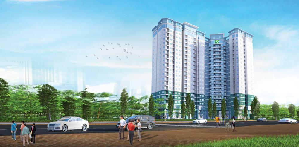 Căn hộ 8X Đầm Sen Tân Phú 64m² giá 8 triệu - Nhà mới sạch sẽ, ban công thoáng mát!