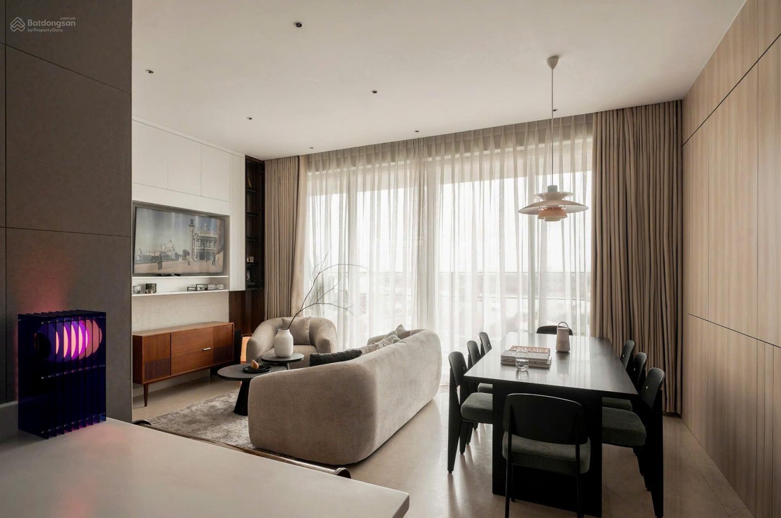 Cho thuê căn hộ 3 phòng ngủ The Nassim Thảo Điền 120m² - Full nội thất cao cấp, view sông