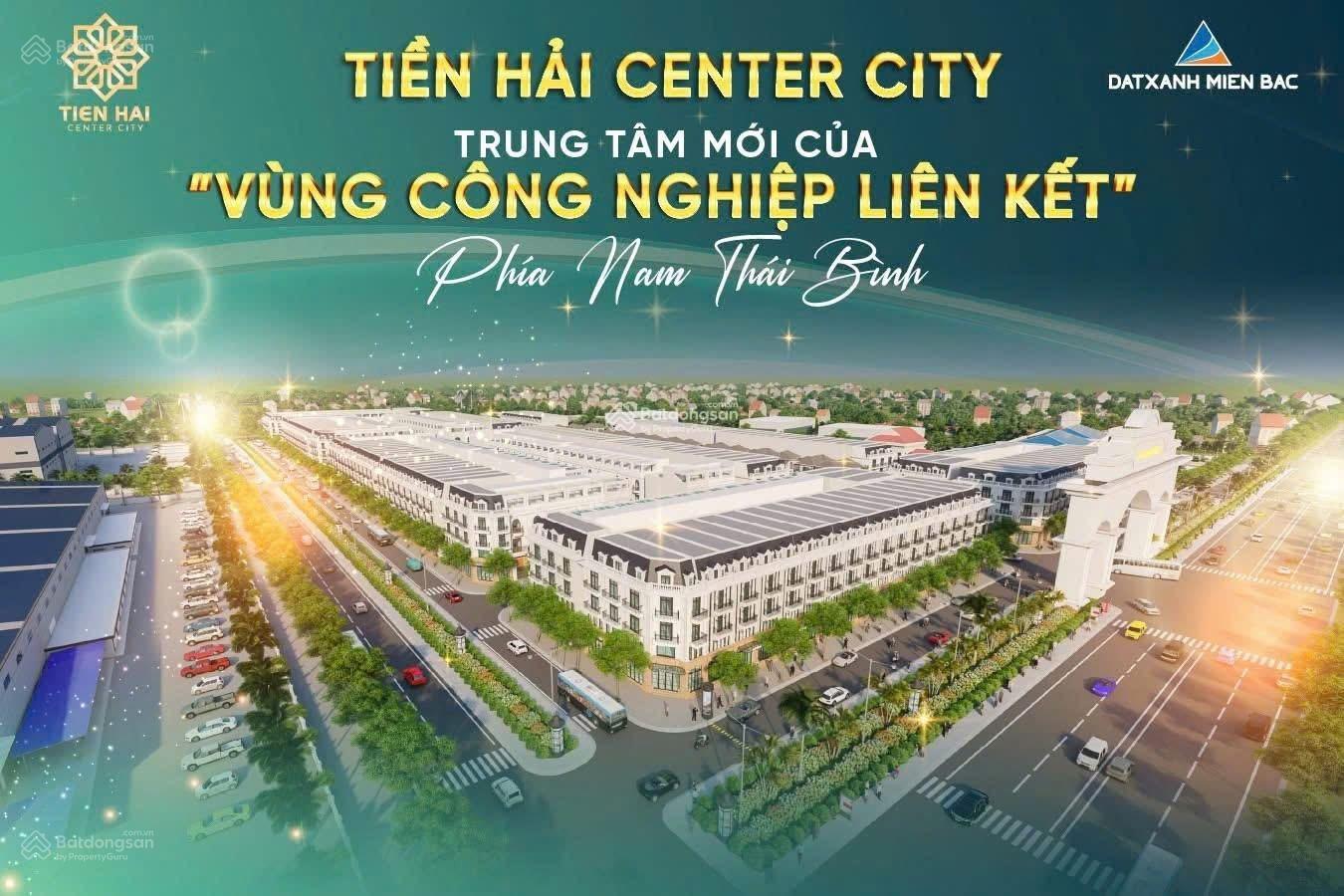Bán đất nền Tiền Hải Center City - Vị trí vàng, sinh lời vượt bậc