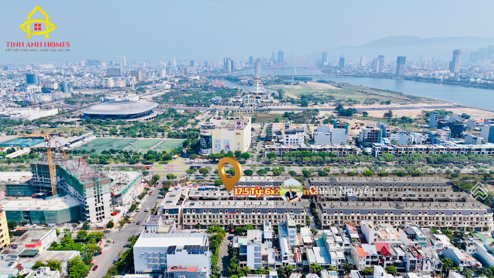 Shophouse Pavillon Hải Châu 120m² giá 17 tỷ - Sổ hồng chính chủ, đầu tư sinh lời!