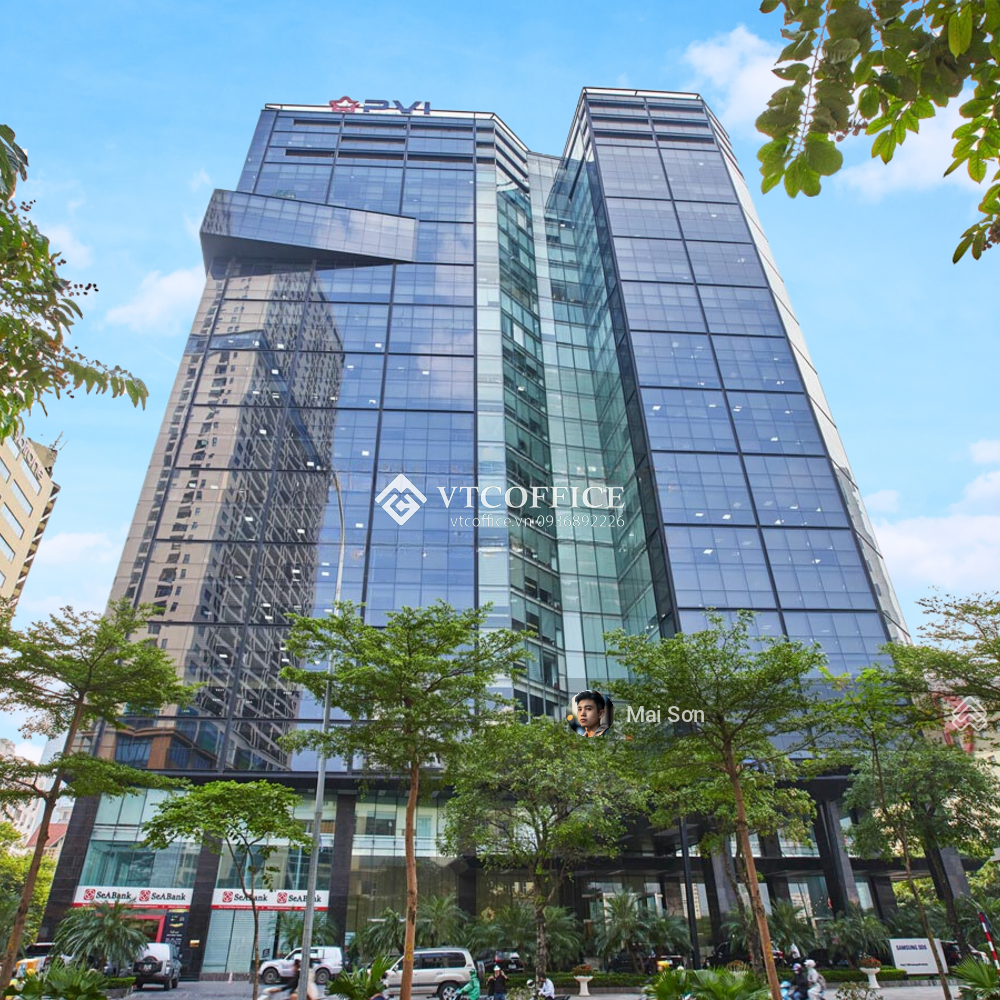 Văn phòng cho thuê PVI Tower Cầu Giấy 150m² - Không gian làm việc chuyên nghiệp