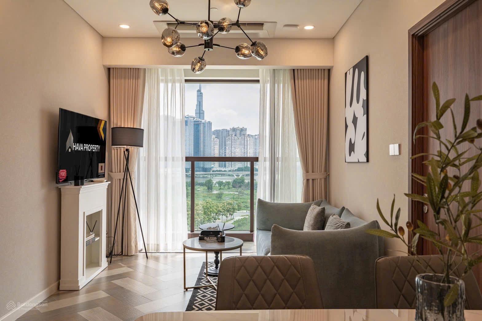 Căn hộ The Galleria 50m² giá 11.5 tỷ - View sông Landmark 81 thoáng