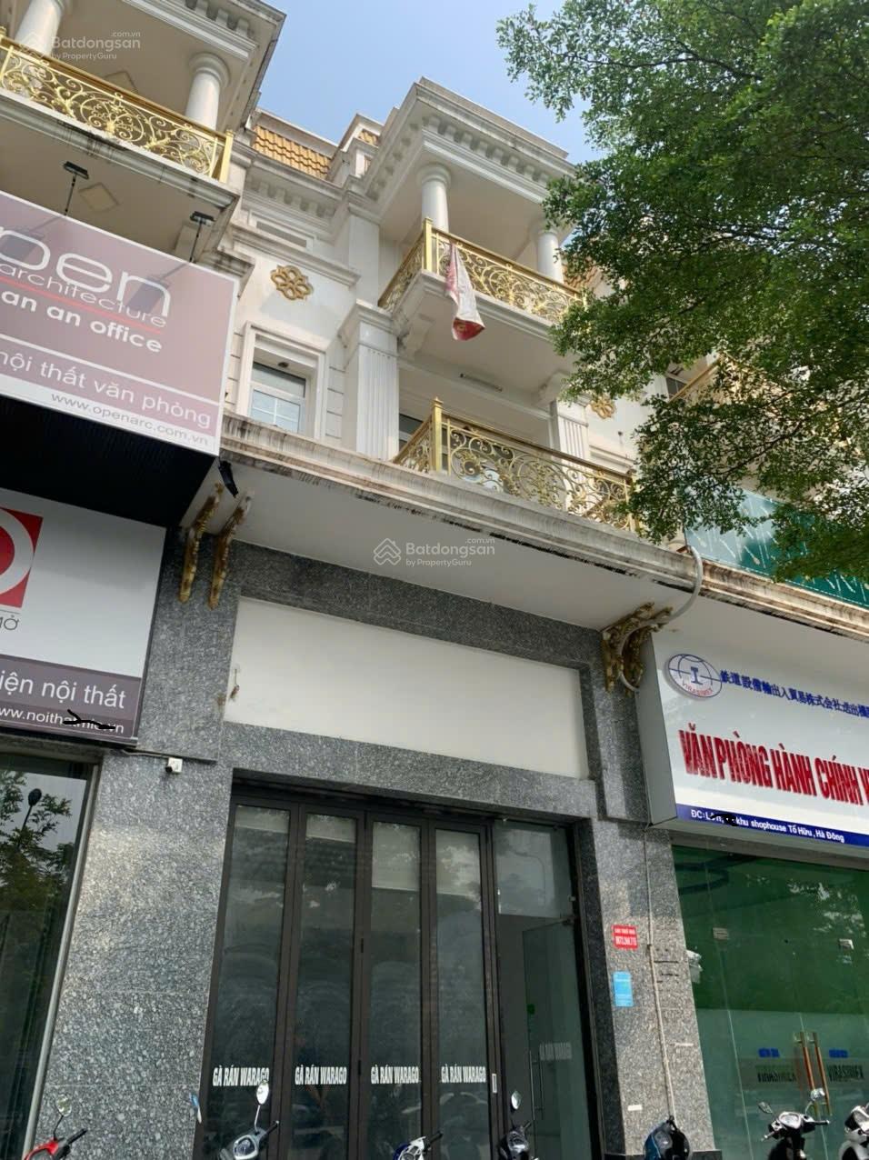 Cho thuê shophouse mặt đường Tố Hữu 60m² giá 33 triệu - Kinh doanh sầm uất ngay trung tâm Hà Đông!