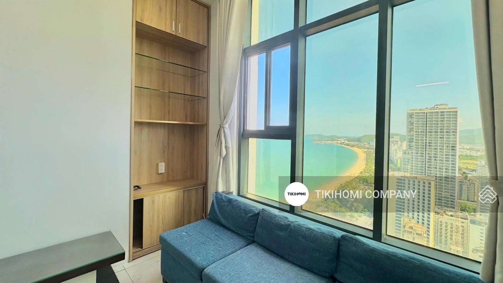 Căn hộ 1PN xéo biển Mường Thanh 60 Trần Phú 40m² giá 1,95 tỷ - Bước chân ra biển!