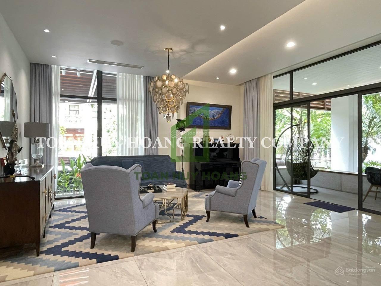 Cho thuê biệt thự Euro Village Đà Nẵng 500m² - Gara ô tô, sân vườn rộng, giá 100 triệu