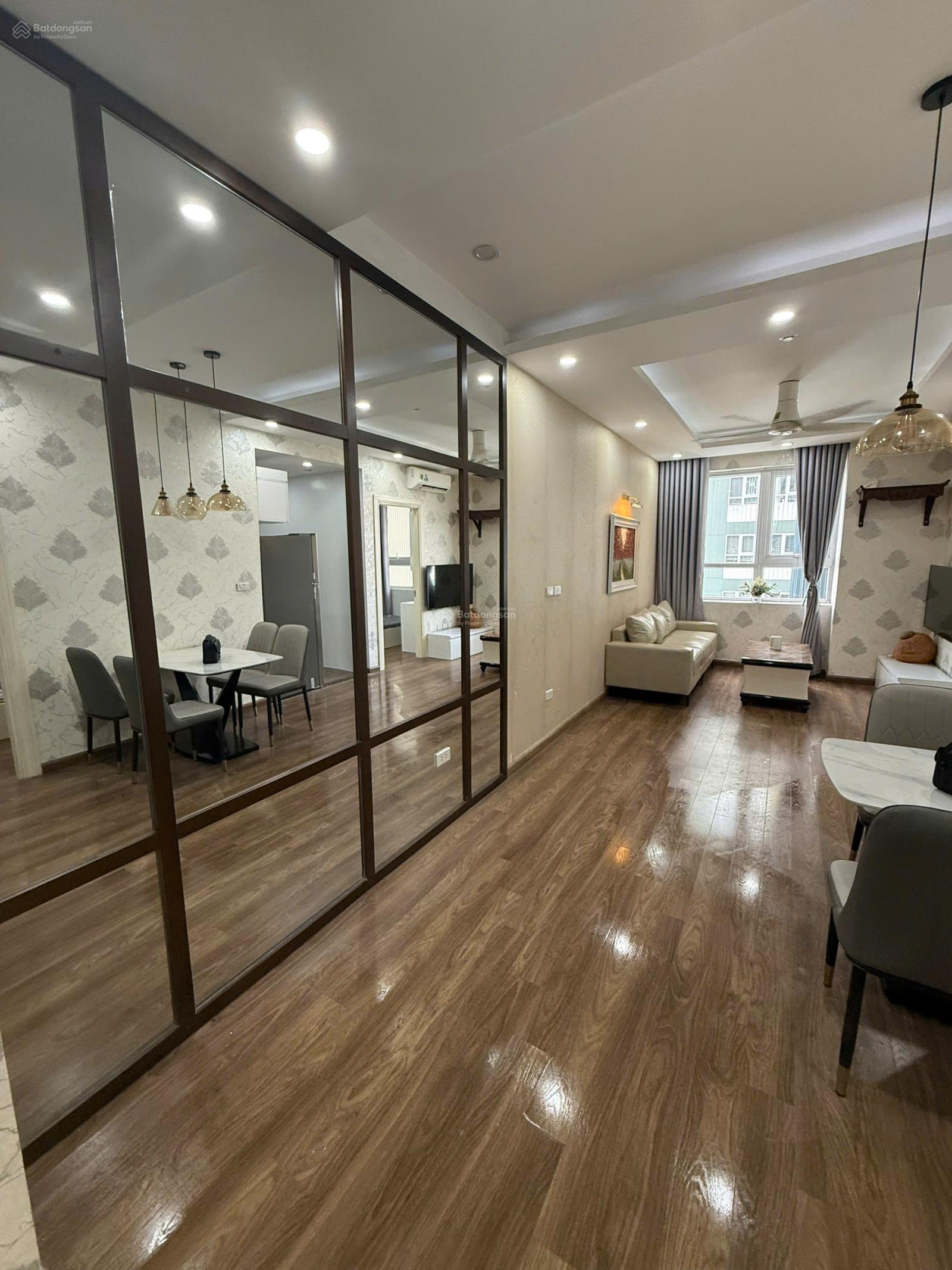 Căn hộ 2PN Riverside Garden 62m² giá 5.85 tỷ - Thiết kế hiện đại, full nội thất!