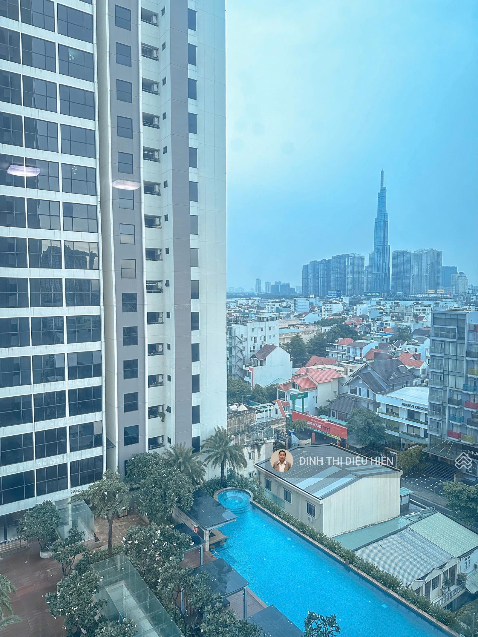 Căn hộ The Ascent 73m² giá 23 triệu - Bồn tắm lớn, đầy đủ nội thất!