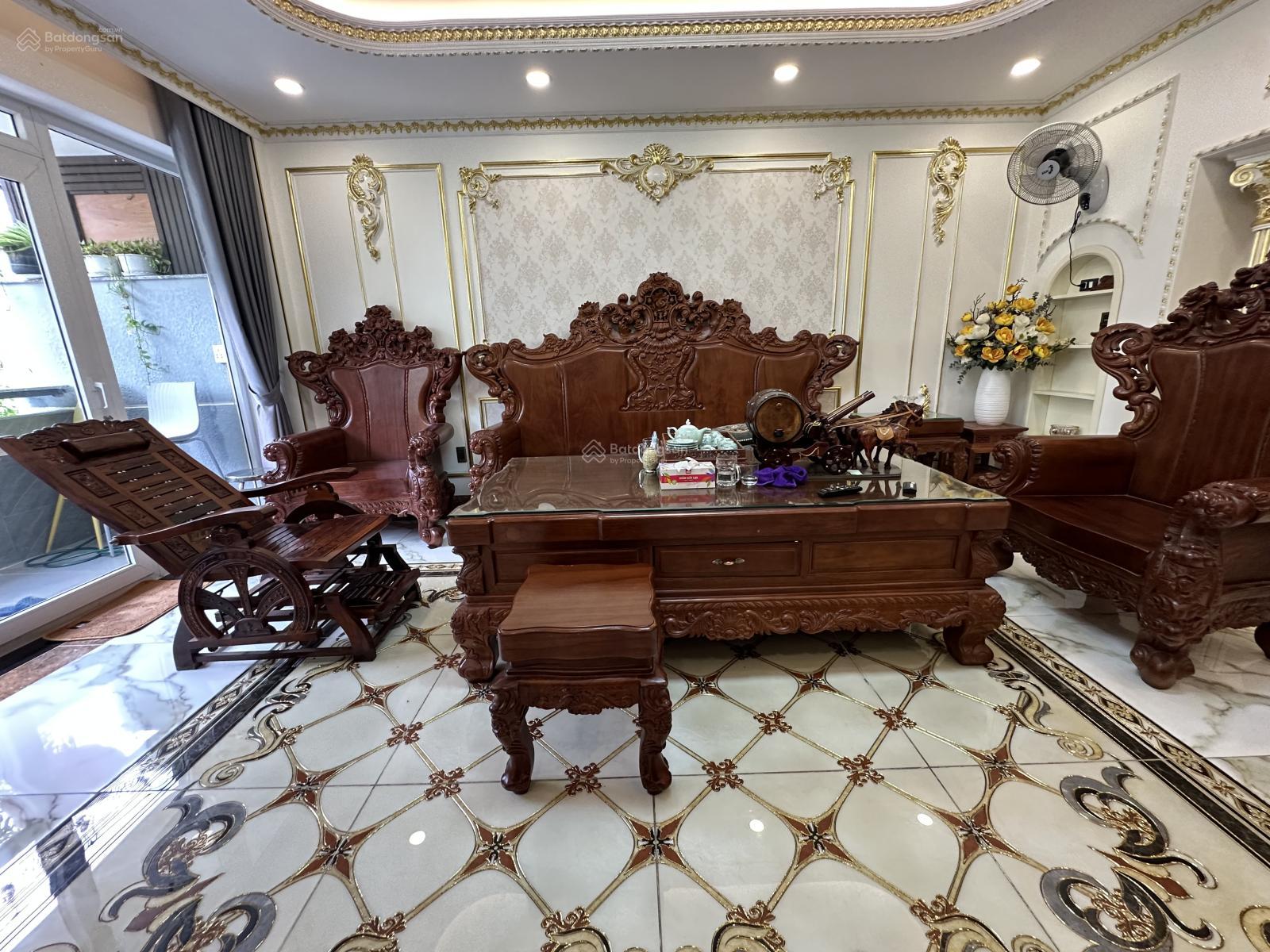 Shophouse 1T3L khu Văn Hoa Villa 100m² giá 40 triệu - Đầy đủ nội thất gỗ cao cấp