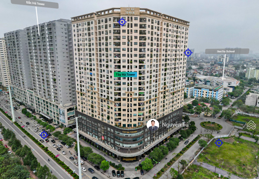 Cho thuê văn phòng Tây Hà Tower - Tố Hữu 300m² - Không gian làm việc lý tưởng!