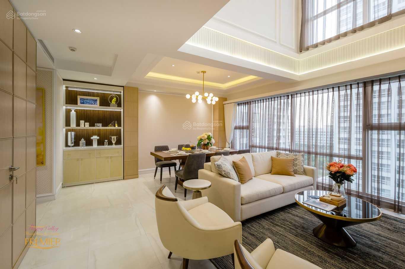 Cho thuê căn hộ Duplex Happy Valley Premier Quận 7 - 170m², giá 50 triệu/tháng, view sông tuyệt đẹp!