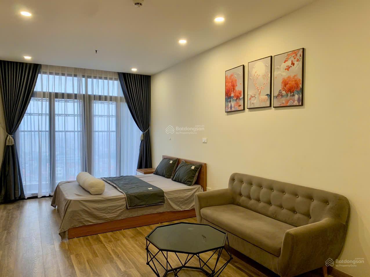 Căn hộ studio 1 ngủ The City Light Vĩnh Yên 42m² giá 8 triệu - Full nội thất, thoáng mát!