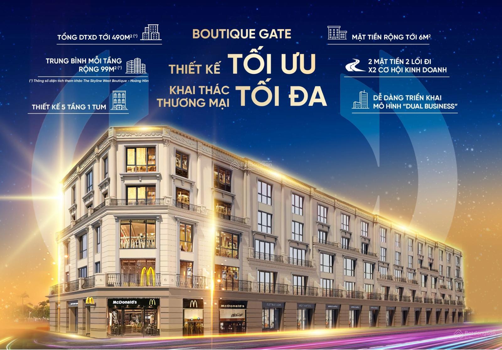Cho thuê liền kề Thiên Nga 1 - Vinhomes Global Gate 85m² giá thỏa thuận - Khu vực đẳng cấp