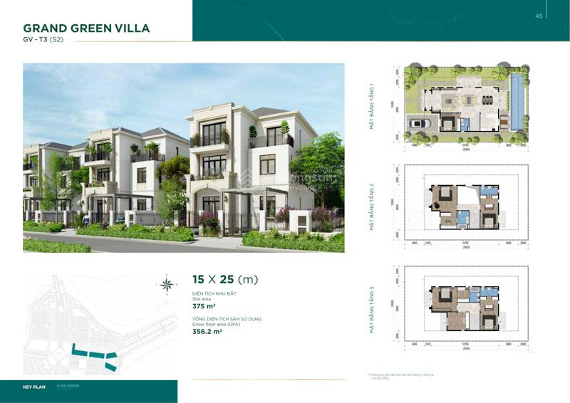 Biệt thự đơn lập Aqua City 375m² giá 22,5 tỷ - Thanh toán 9,2 tỷ nhận nhà 2026!