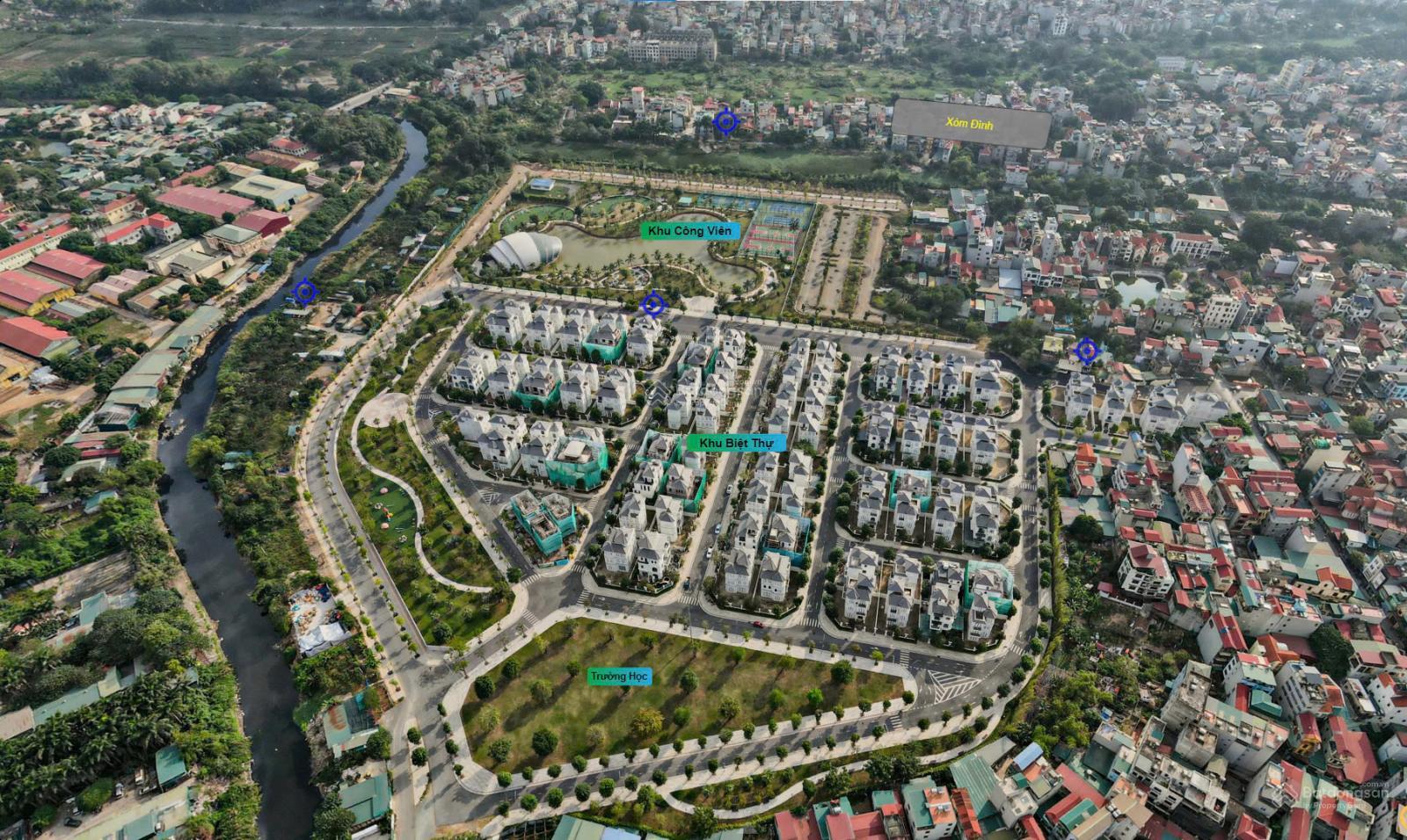 Bán nhanh căn góc 321m² Vinhomes Green Villas - View công viên, sát trường học và khu thương mại