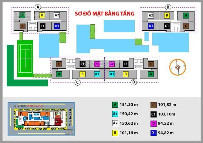 Căn penthouse PetroVietnam Landmark An Phú 397m² giá 16 tỷ - Thiết kế sang trọng