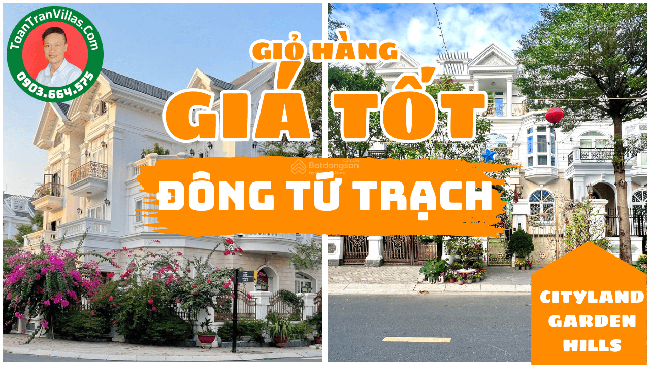 Biệt thự góc 2 mặt tiền Cityland Garden Hills 216m² giá 40 tỷ - Đỉnh cao phong thủy và đẳng cấp sống!