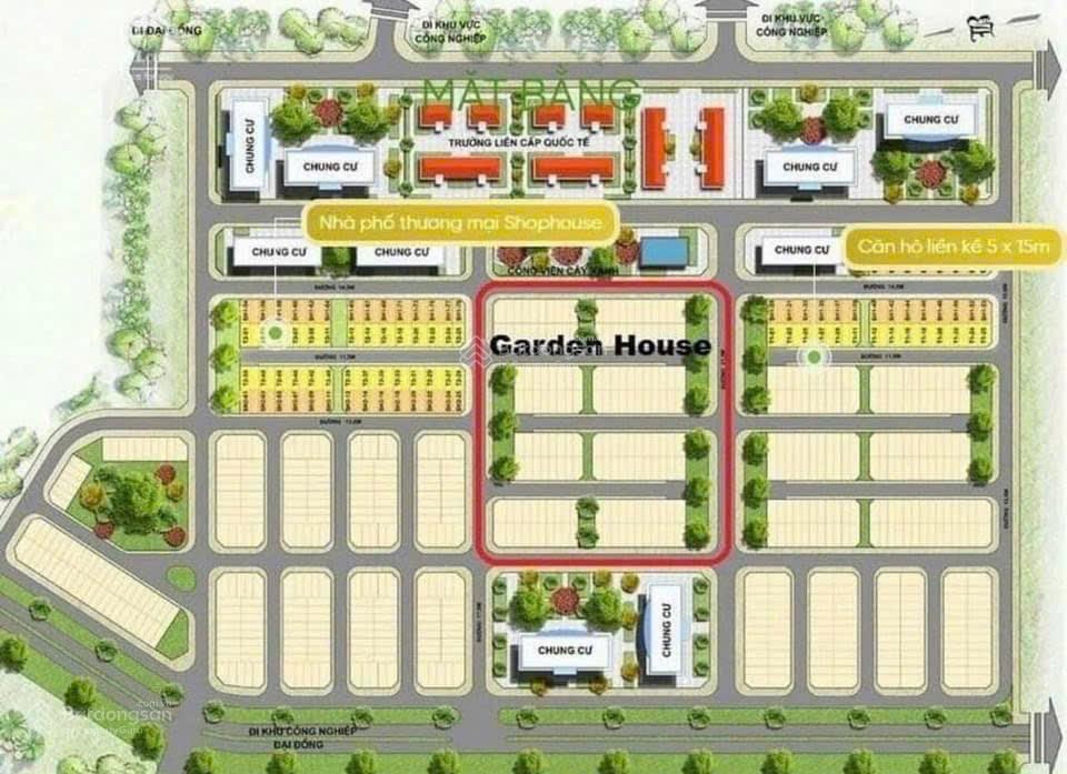 Garenhouse Từ Sơn 75m² giá 4.1 tỷ - Đầu tư sinh lời mạnh mẽ!