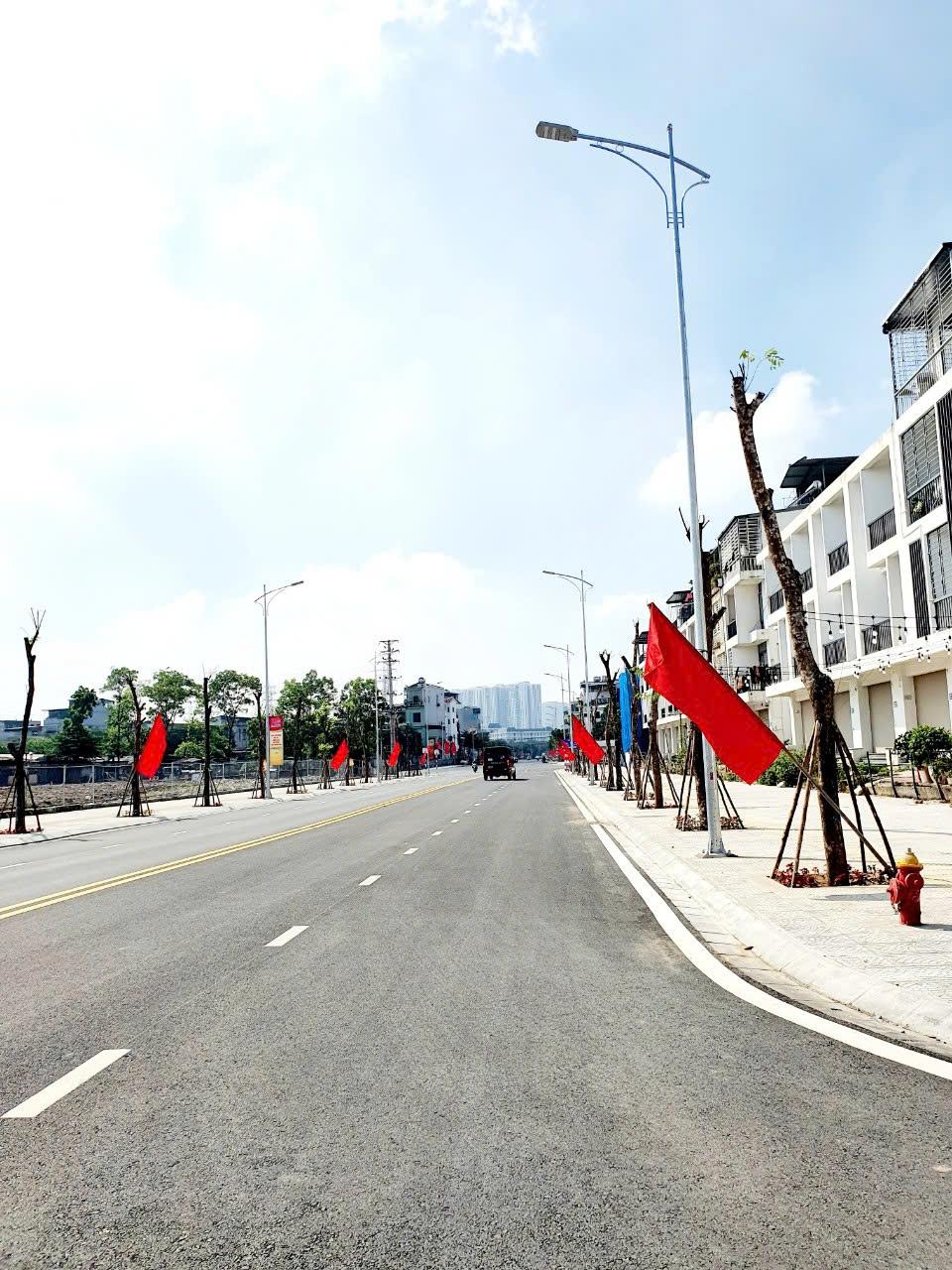 Bán gấp nhà LK KĐT Ao Sào, Hoàng Mai 73m² chỉ 20.5 tỷ - Đường rộng ô tô tránh thoải mái!