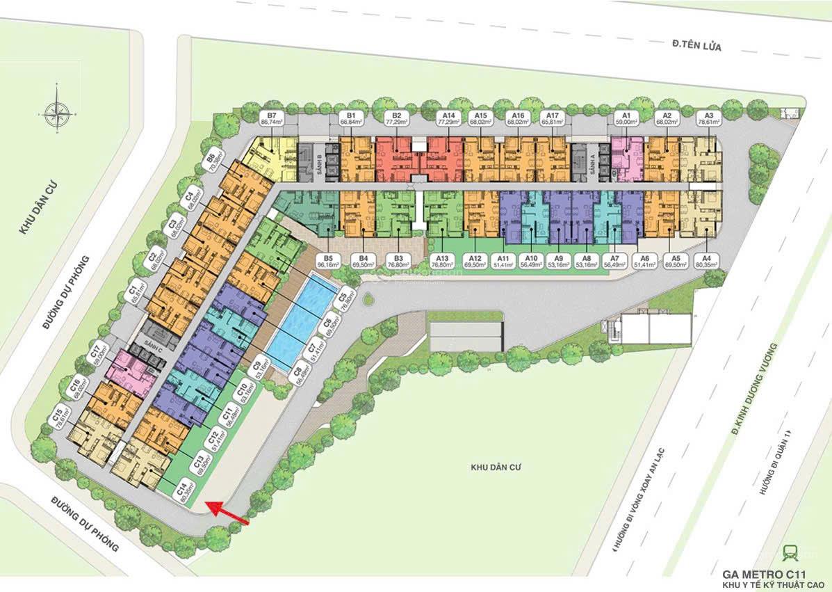 Căn hộ Moonlight Boulevard 80m² giá 3.45 tỷ - Căn góc đẹp, chính chủ bán gấp!