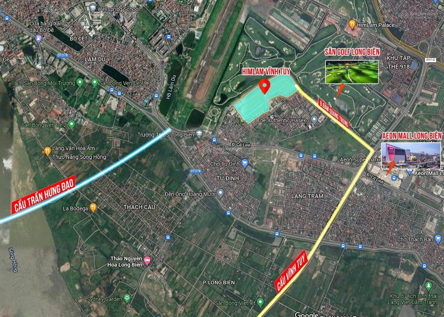 Biệt thự Him Lam Vĩnh Tuy 450m² giá 238 tỷ - Đầu tư sinh lời không thể bỏ lỡ!