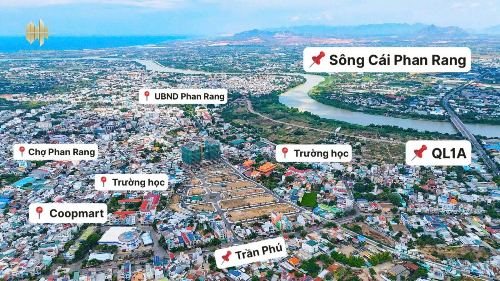 Đất nền sổ đỏ khu đô thị Phủ Hà, MK Central City Phan Rang - Giá từ 2.3 tỷ, đầu tư sinh lời!