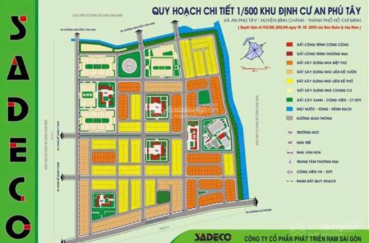Bán lô góc KDC An Phú Tây 100m² giá chỉ 11.2 tỷ - Sổ hồng riêng, hỗ trợ vay ngân hàng!