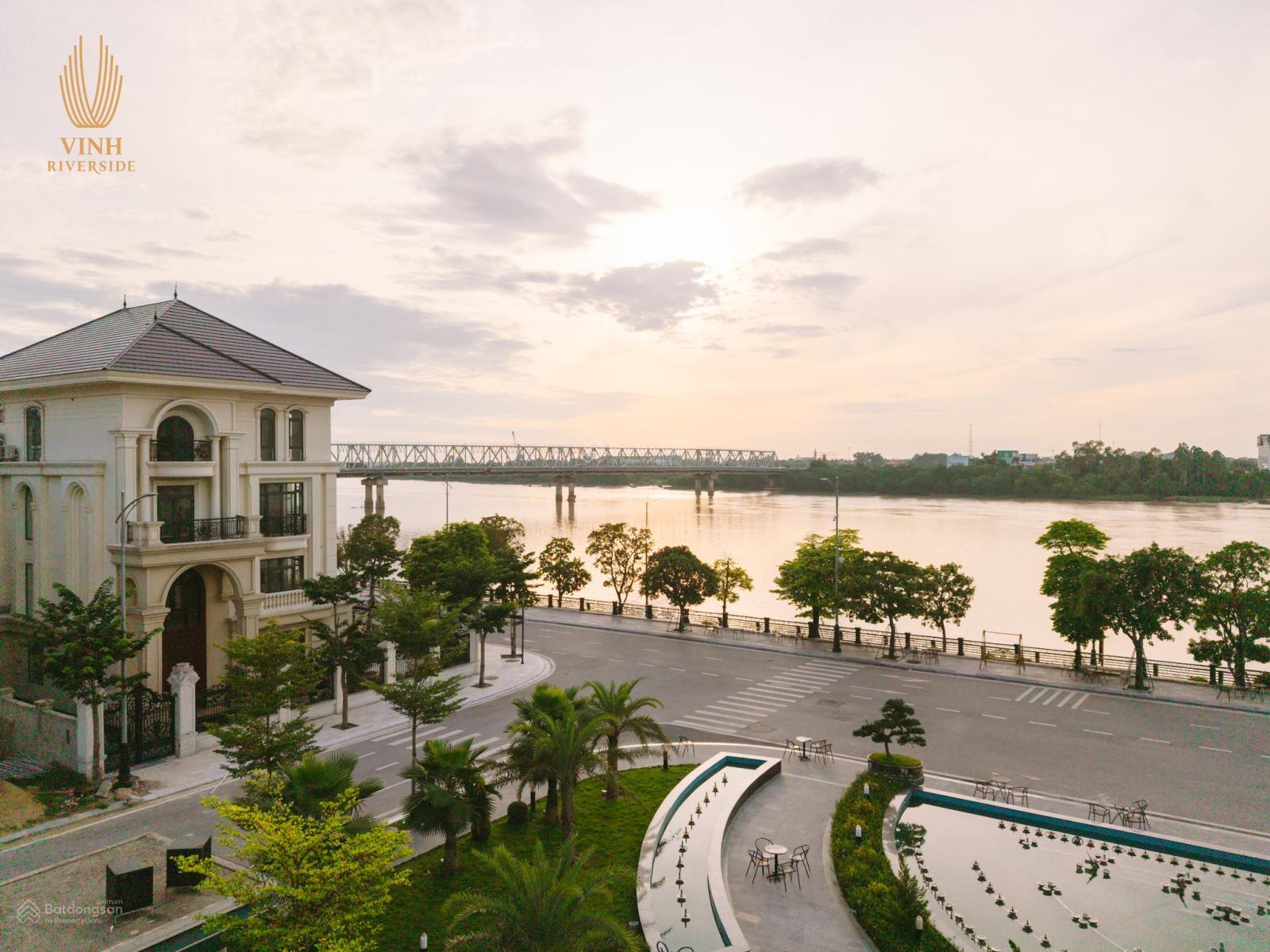 Biệt thự Vinh Riverside 375m² giá 22 tỷ - Độc bản Tụ Khí Sinh Tài!