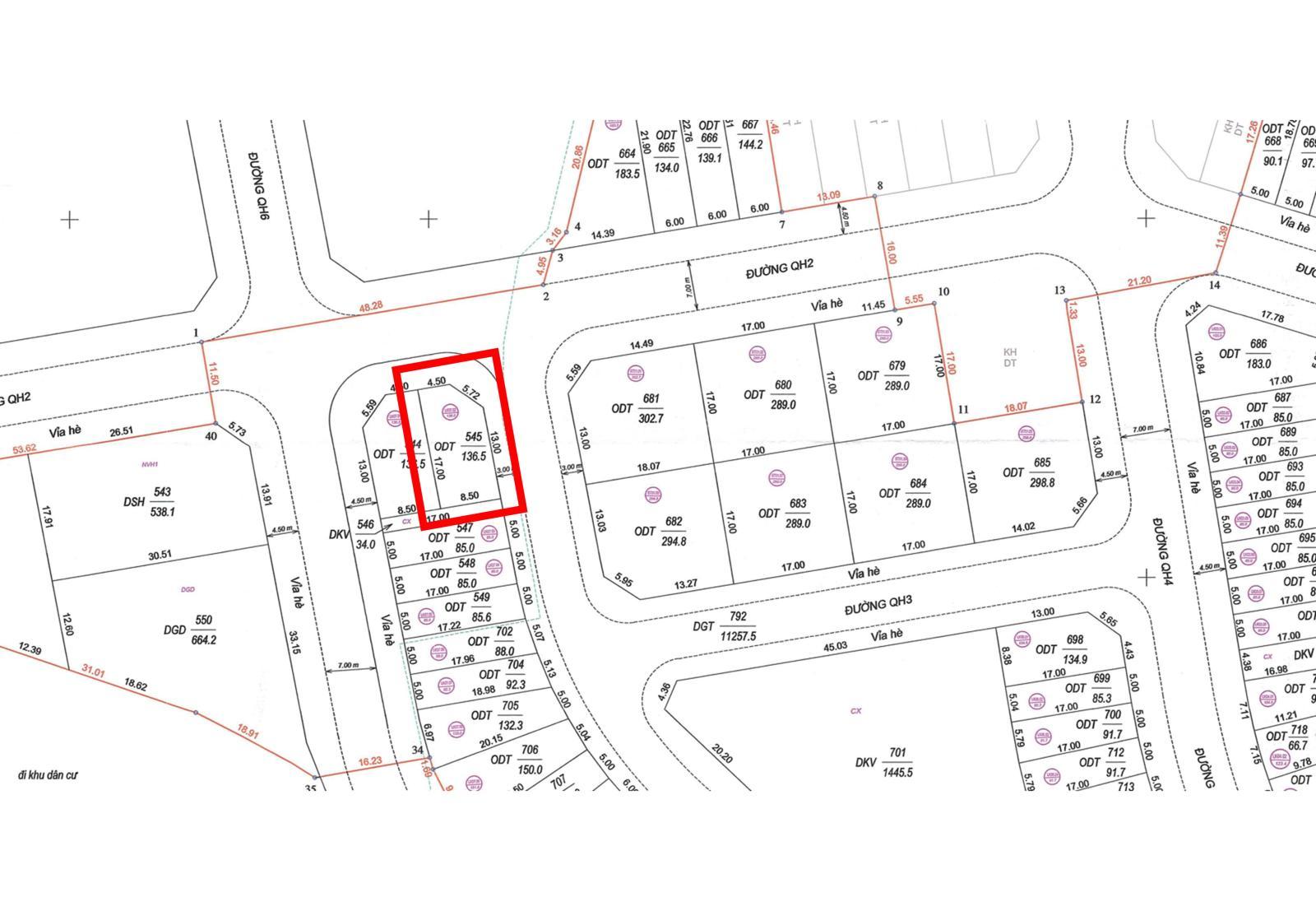 Lô liền kề góc 136.5m² tại 9Downtown Lương Sơn giá 4.3 tỷ - Cơ hội đầu tư tuyệt vời!