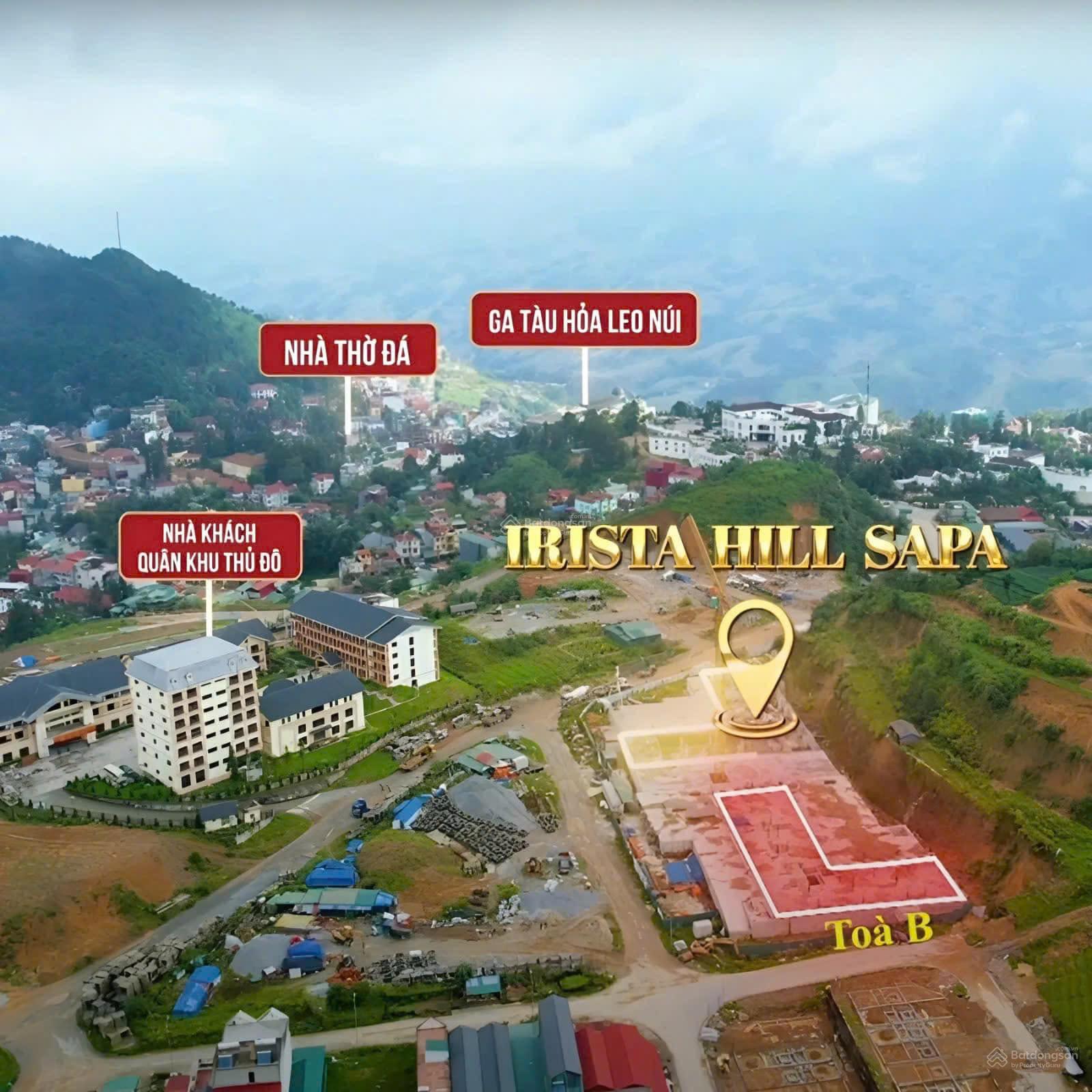 Căn hộ 2 phòng ngủ Irista Hill Sapa 61m² giá chỉ 1.5 tỷ - View đẹp khu hành chính mới!