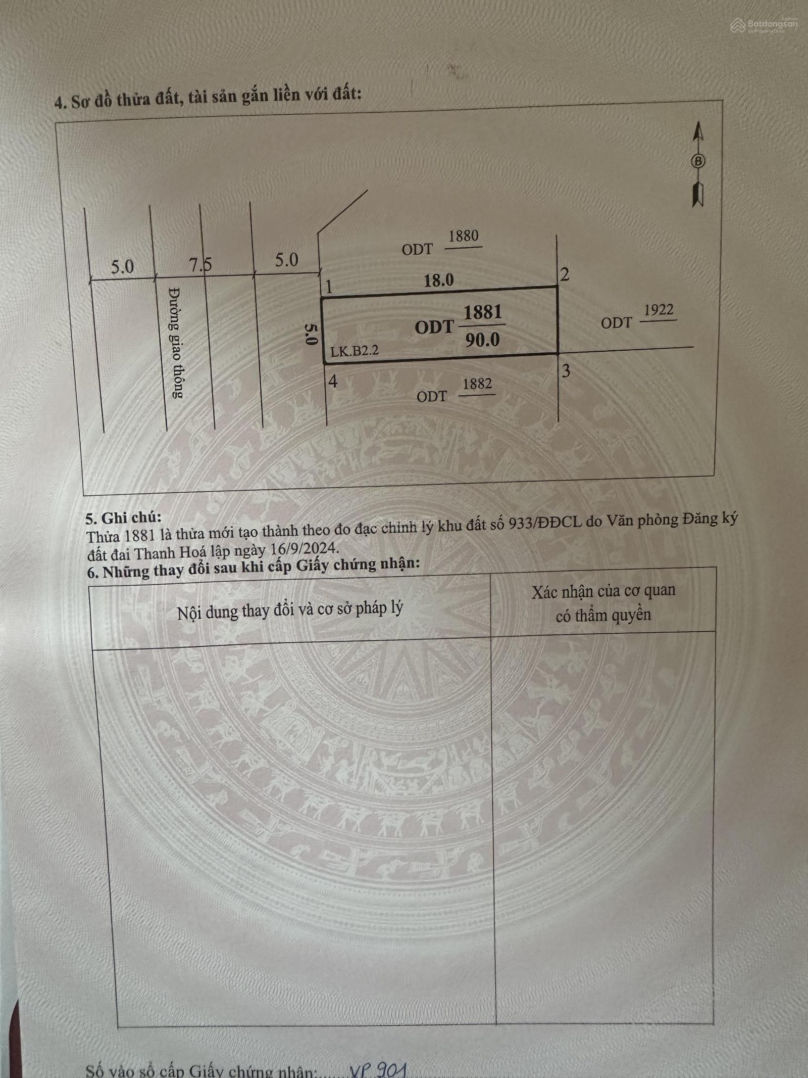 Đất nền 198m² VNC Ocean Garden City Hải Hòa - Sổ đỏ chính chủ, vị trí đắc địa!