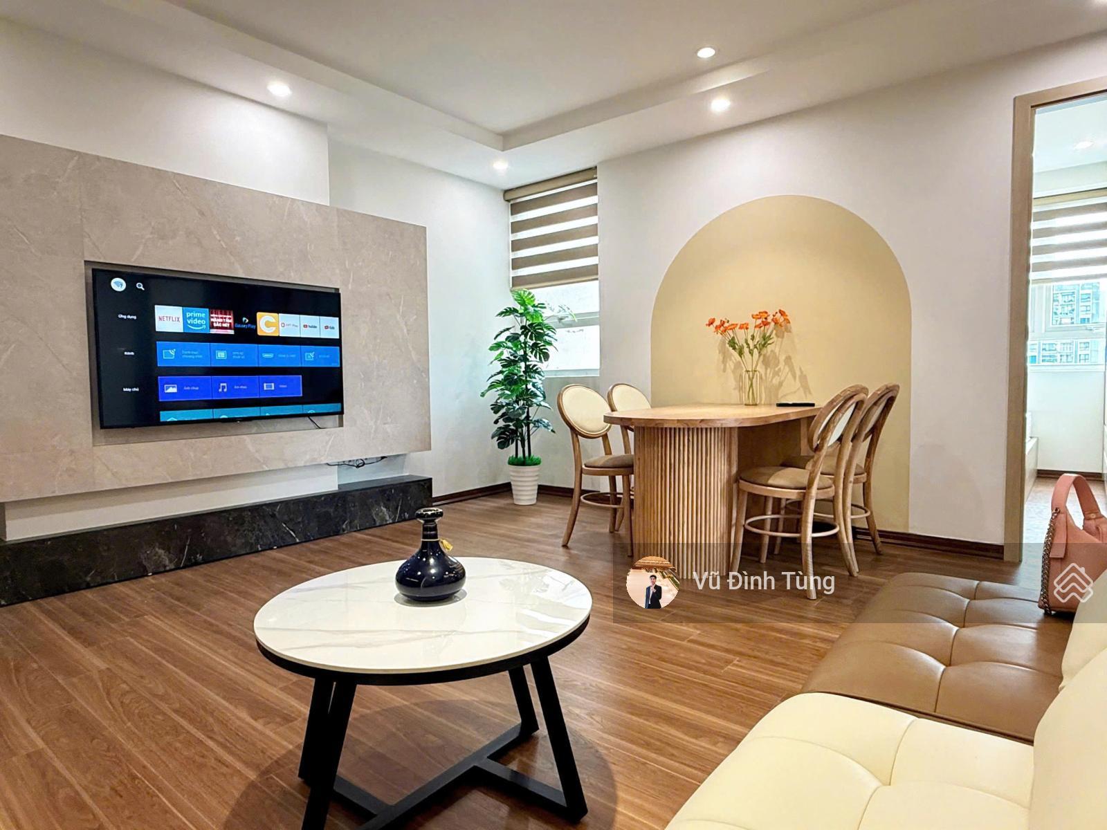 Căn hộ 80m² tại KĐT Tây Nam Kim Giang, Hoàng Mai giá 5.38 tỷ - Đầy đủ nội thất siêu xịn!