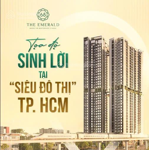 Căn hộ The Emerald 68 Bình Dương 56m² giá 2.68 tỷ - Sẵn sàng vào ở!