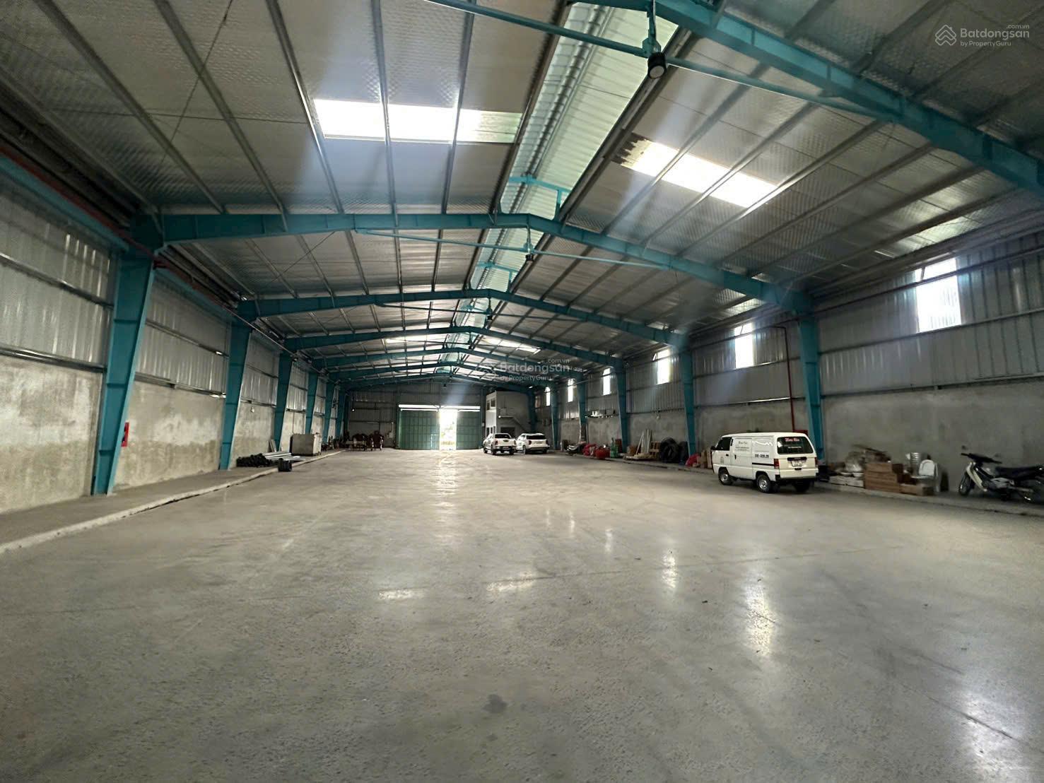 Kho xưởng cho thuê Bình Tân 1.300 m² chỉ 110 triệu - Mặt tiền QL1A, PCCC đầy đủ!