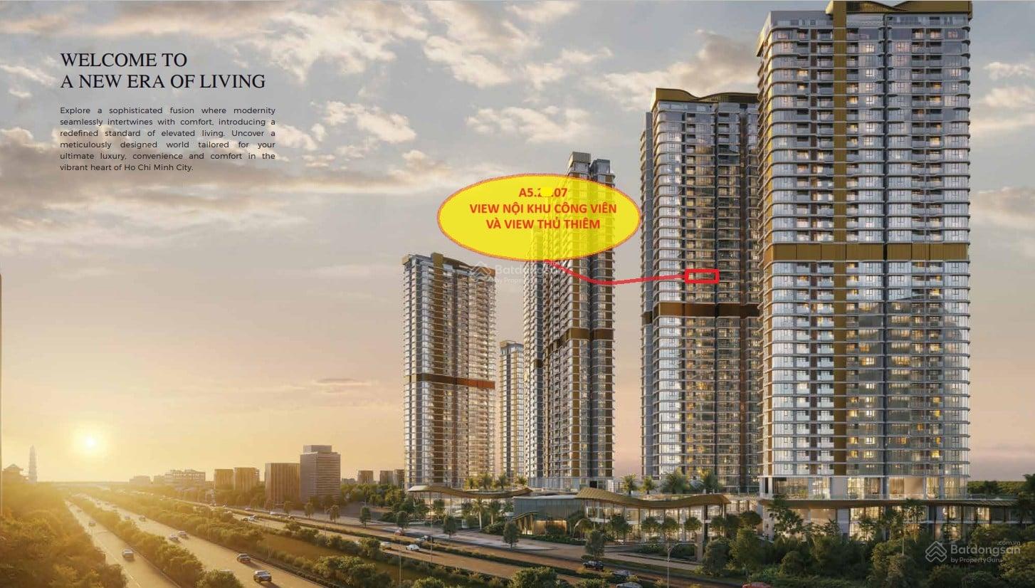 Bán gấp căn hộ 2PN, 2WC tại Eaton Park, 9,429 tỷ, 74m2, view đẹp