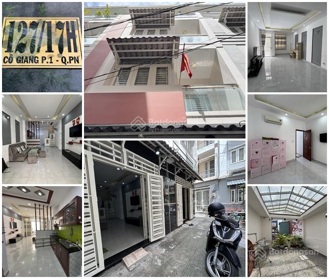 Nhà phố 3 lầu tại Cô Giang, 44m², giá 23 triệu - Mặt tiền Phố Ẩm Thực