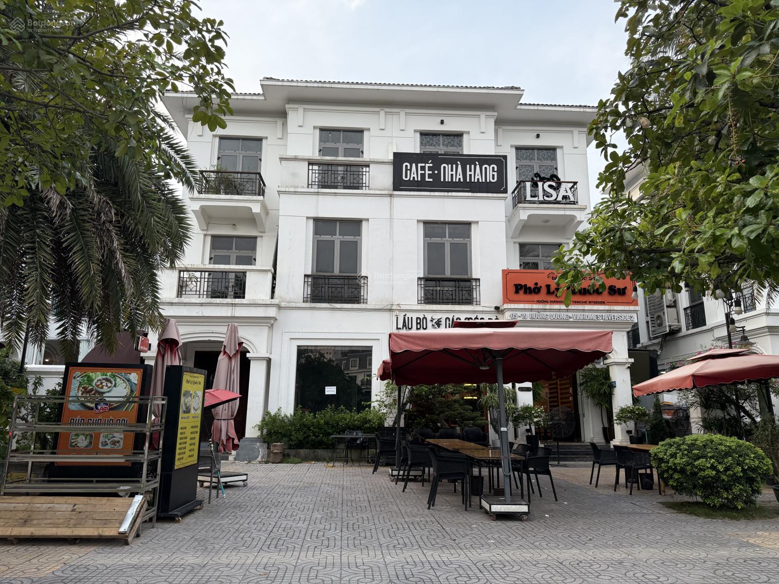 Cho thuê shophouse Vinhomes Harmony 180m² giá 70 triệu - Vỉa hè 15m rộng rãi