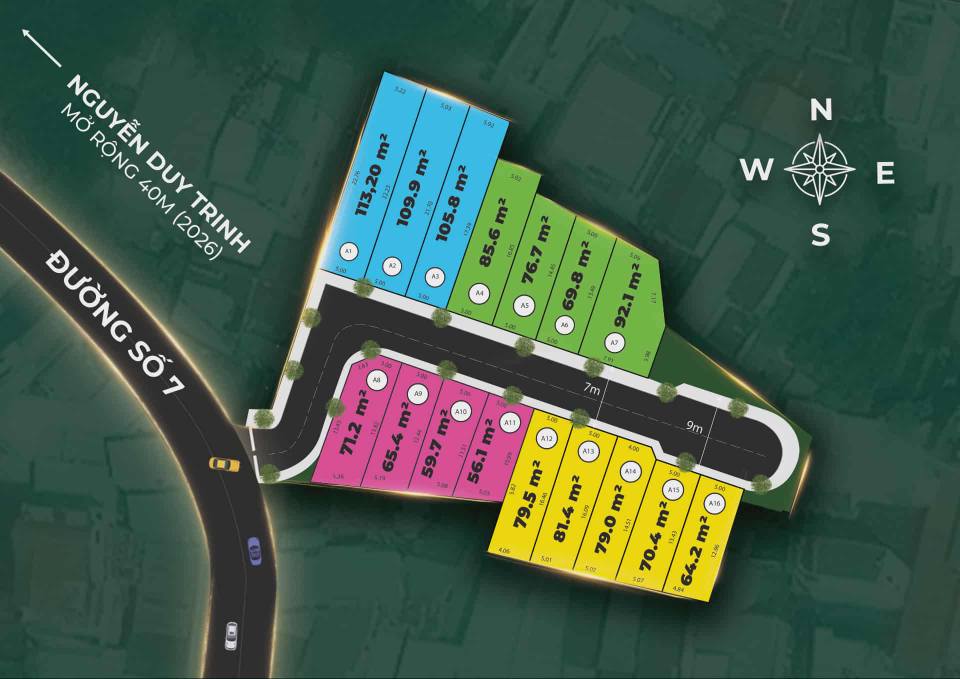 Đất nền Bình Trưng Đông Q2 56-113m² giá từ 6,3 tỷ - Sổ hồng riêng, thương lượng ngay!