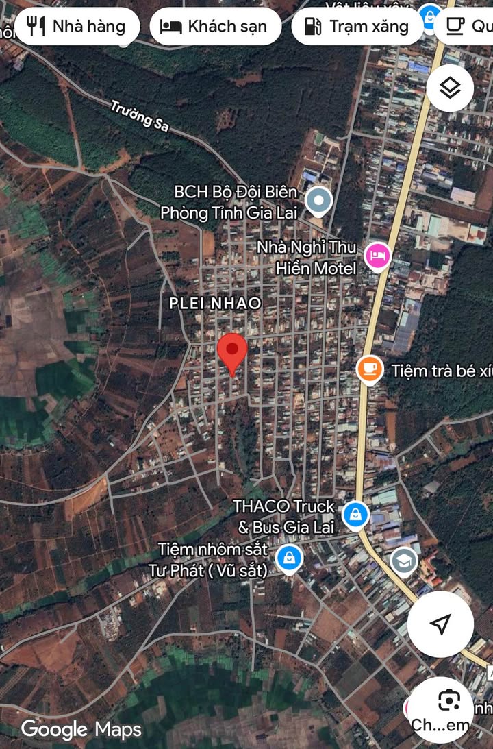 Bán lô đất Trường Chinh, Pleiku 270m² giá 880 triệu - Cơ hội đầu tư hấp dẫn!