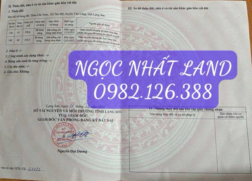 Đất nền thổ cư Cốc Nam, Hoàng Văn Thụ 202m² giá 1.55 tỷ - Cơ hội đầu tư vàng!