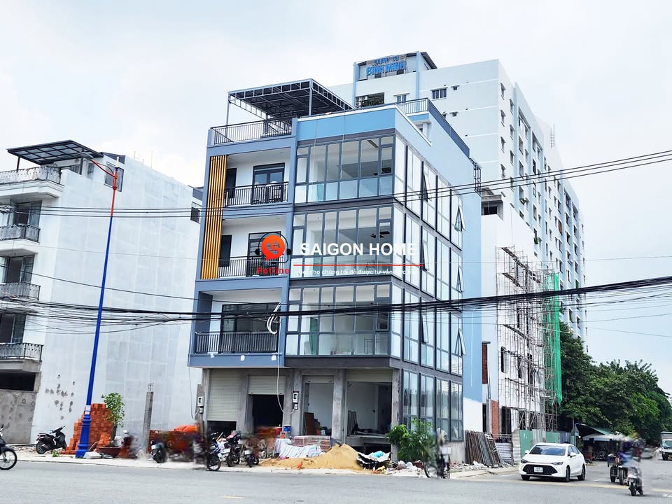 Cho thuê tòa nhà văn phòng góc 2 mặt tiền tại An Khánh, Quận 2 - Giá 100 triệu/tháng