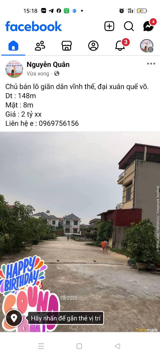 Đất nền Vĩnh Thế, Đại Xuân, Quế Võ 148m² giá 2 tỷ - Cơ hội đầu tư hấp dẫn!