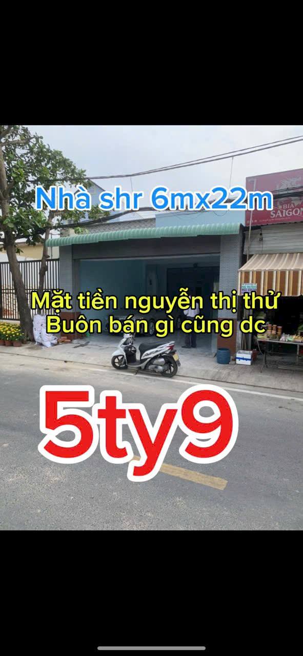 NHÀ MẶT TIỀN NGUYỄN THỊ THỬ HÓC MÔN 132m² GIÁ 5.9 TỶ - ĐẦU TƯ SINH LỜI NGAY!