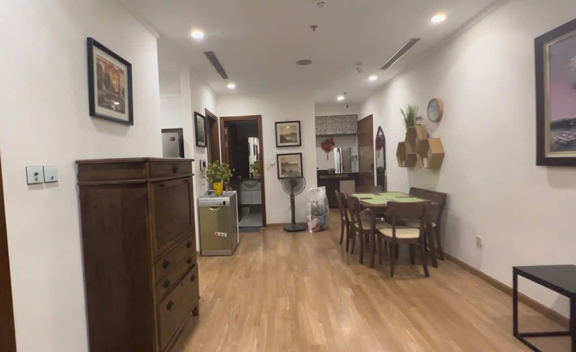 Căn hộ Park Hill Times City 2PN giá 17 triệu - Thiết kế vuông góc, full đồ nội thất!