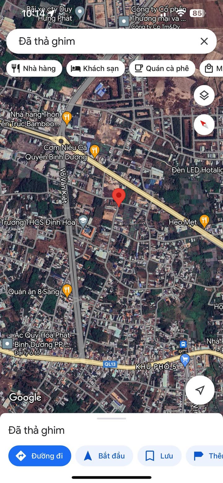 Đất mặt tiền DX070, Chánh Hiệp, 235m² chỉ 3,5 tỷ - Vị trí tuyệt đẹp!