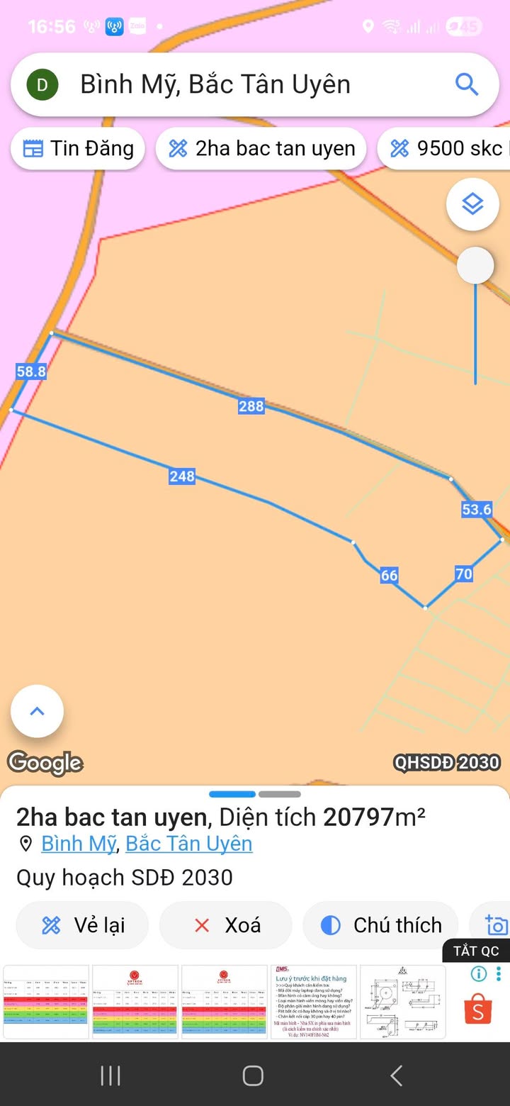 Đất nền 2ha Bình Mỹ Bắc Tân Uyên giá thỏa thuận - Cơ hội đầu tư hấp dẫn!