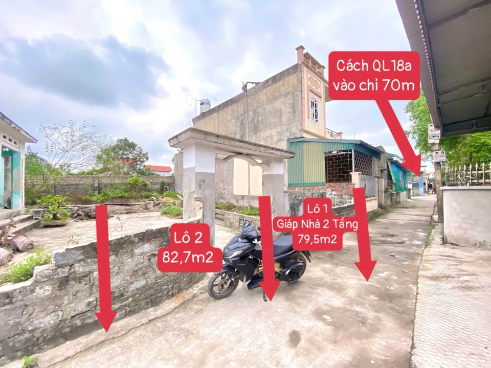 Đất nền Hoàng Quế Đông Triều 79.5m² giá chỉ 550 triệu - Cơ hội đầu tư lý tưởng!