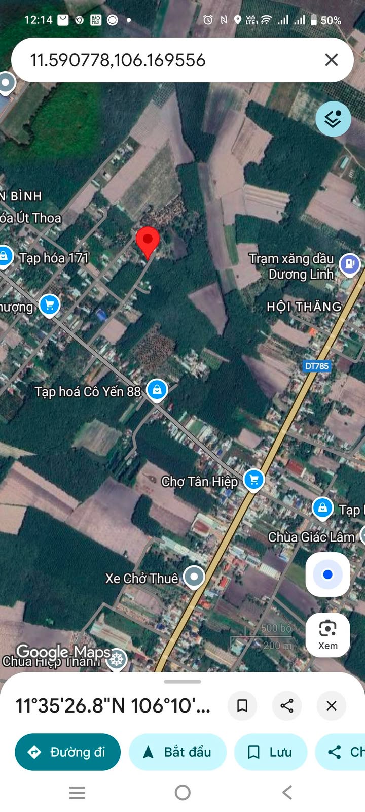 Đất nền Tân Hiệp, Tân Châu, Tây Ninh 150m² - Giá tốt, chính chủ bán gấp!