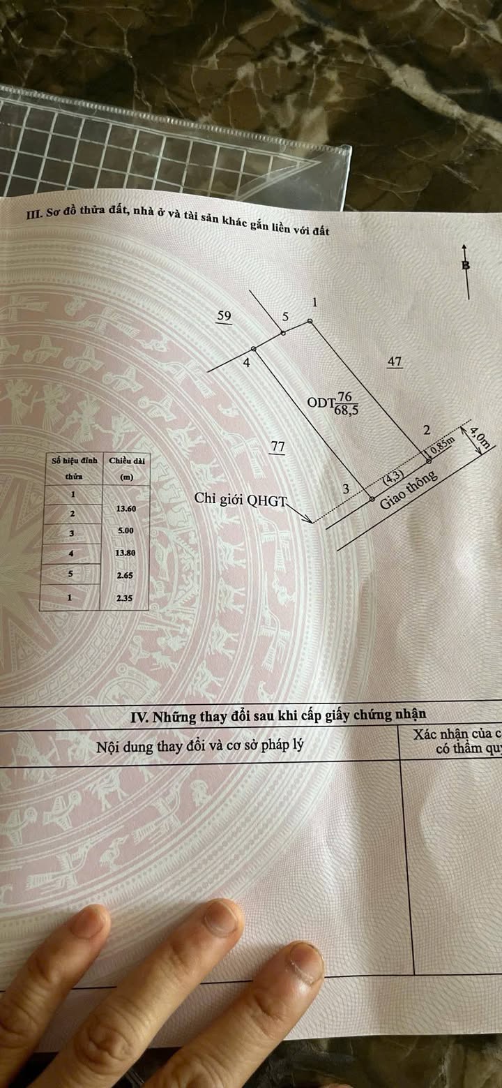 Đất nền Quỳnh Côi 68.5m² giá 1 tỷ - Ngõ ô tô thông, sổ đỏ chính chủ!