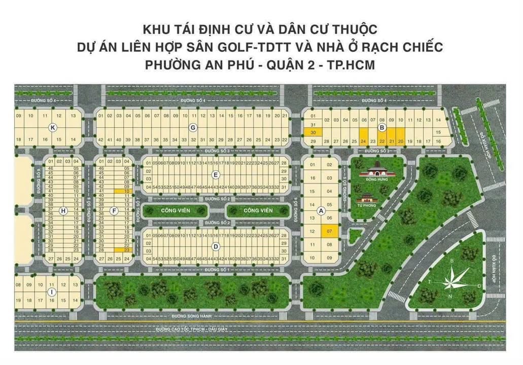Đất nền An Phú Quận 2, Diện tích 100m² giá 20 tỷ - Tiềm năng tăng giá lớn!